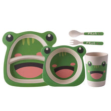 Cargar imagen en el visor de la galería, Juego de plato y cuchara con vaso kawaii MOD HB-908
