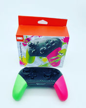 Cargar imagen en el visor de la galería, Control joystick inalámbrico Nintendo Pro Controller Switch splatoon 2 edition
