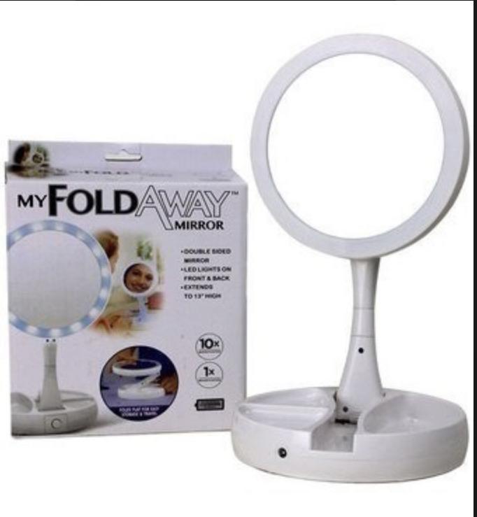 Espejo para maquillaje con luz led - mychinashop.com