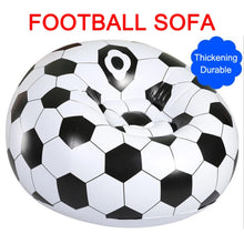 Cargar imagen en el visor de la galería, Sofá inflable de fútbol, silla de salón de aire, tumbona de baloncesto, muebles de exterior, jardín y oficina MOD TOY 141
