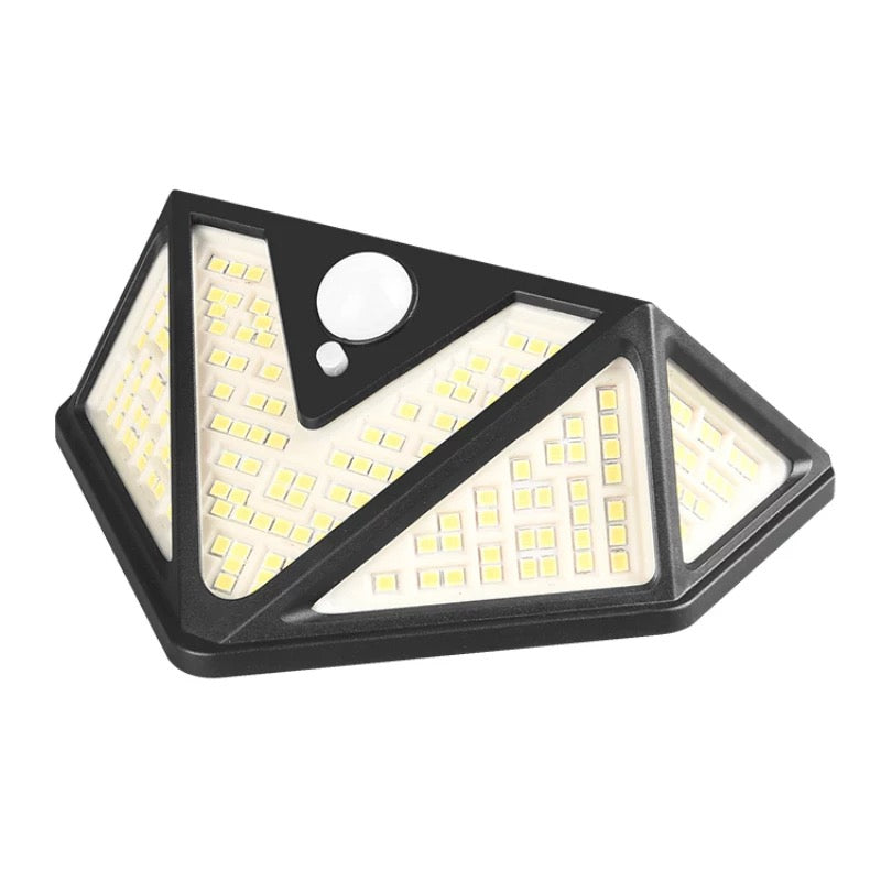 Lámpara solar 468 LED Solar Lamp Motion Sensor Outdoor Lighting 3 Modes Waterproof Wall Lamp Street Lamp Home Decoration Solar Garden Light MOD CL-166