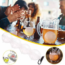 Cargar imagen en el visor de la galería, Moldes de bola de hielo de 4 piezas y 5cm, herramienta para hacer helados de cocina, para Bar, fiesta, cóctel, esfera redonda, gran oferta MOD 80443
