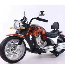 Cargar imagen en el visor de la galería, Motocicleta eléctrica 12 v moto choper juguete luz  3 a 10 años MOD BLT 0001
