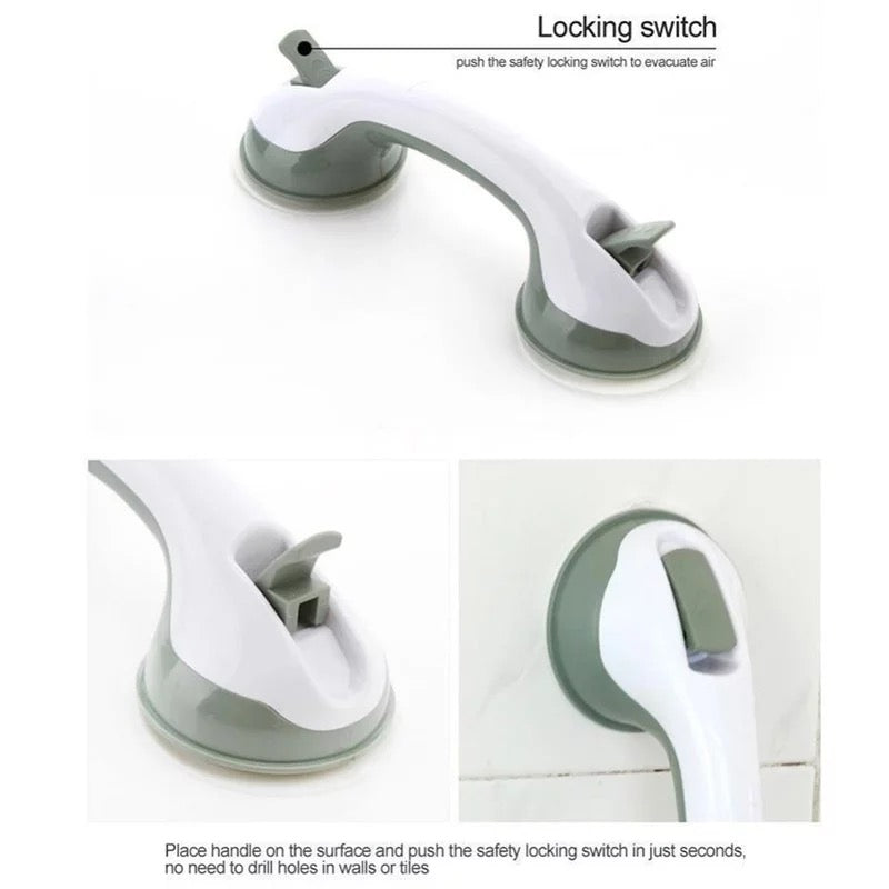 Pasamanos de ayuda para el baño, barra de agarre con ventosa, ayuda de seguridad para ancianos, productos de bañera con ventosa