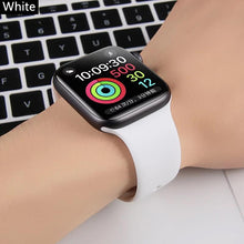 Cargar imagen en el visor de la galería, Correa lisa 42 mm smart  wach varios colores Correa de silicona para Apple Watch, banda de 44mm, 40mm - mychinashop.com
