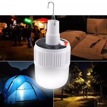 Cargar imagen en el visor de la galería, Bombillas LED para lámpara 30W50W100W luz solar bombilla portátil para camping al aire libre luz Led DC carga rápida alto brillo - mychinashop.com

