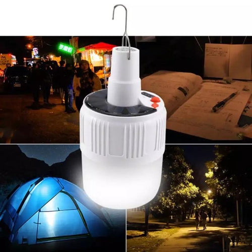 Bombillas LED para lámpara 30W50W100W luz solar bombilla portátil para camping al aire libre luz Led DC carga rápida alto brillo - mychinashop.com