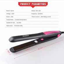 Cargar imagen en el visor de la galería, plancha de pelo plancha alisadora profesional brosse lissante Mod FD-743B - mychinashop.com
