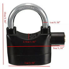 Cargar imagen en el visor de la galería, Candado de alarma de sirena impermeable para motocicleta
