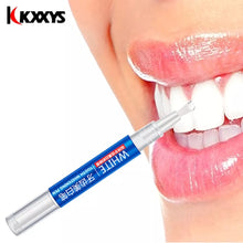Cargar imagen en el visor de la galería, Pluma blanca para blanquear los dientes, Gel blanqueador para eliminar manchas, higiene oral, peróxido, Kit Dental blanco MOD QQ-17

