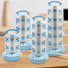 Cargar imagen en el visor de la galería, Torre multicontacto de 20 entradas y 3 puertos usb MOD LH-A05U
