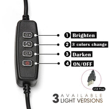 Cargar imagen en el visor de la galería, Aro de luz led 6 “ con soporte tripié de mesa  Mod LED317 - mychinashop.com
