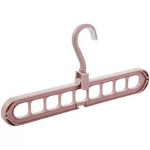Cargar imagen en el visor de la galería, Colgador multifuncional para colgar ropa, Perchero de almacenamiento Horizontal y Vertical de doble uso para armario, ahorro de espacio MOD 1088
