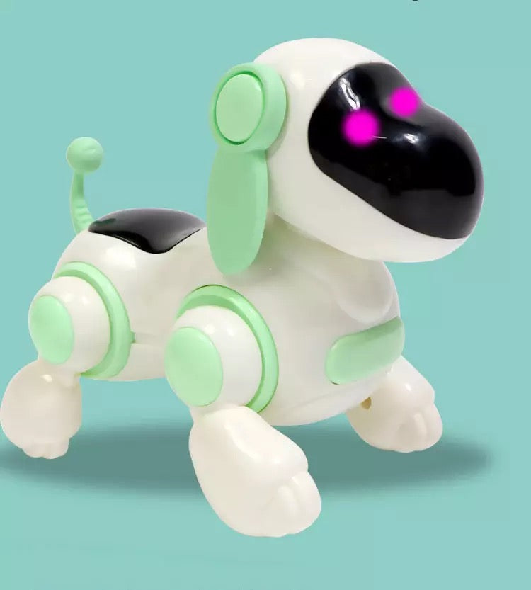 Juguete robot mascota perro camina musical luz led MOD 111-3A