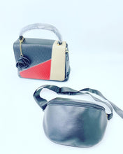 Cargar imagen en el visor de la galería, Bolsa de moda MOD 9834-17 con canguro y 3 compartimentos
