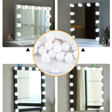 Cargar imagen en el visor de la galería, Lámpara LED USB de 5V para tocador, interruptor con Sensor táctil, regulable, para maquillaje, espejo de pared, Bombilla para tocador, mesa de maquillaje,
