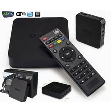 Cargar imagen en el visor de la galería, Nuevo Tv Box NIKKA SMART  TV BOX 4K android Tv HD full 4GB RAM ROM32 GB con Tv gratis y películas incluidas membresías por un  MOD V10 PRO
