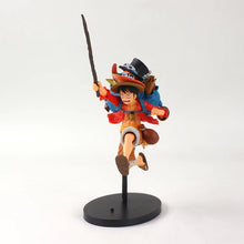 Cargar imagen en el visor de la galería, Figura de One Piece Running Three Brothers Luffy,Ace, Saab, modelo de Anime coleccionable de PVC, juguetes de regalo para niños
