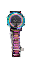 Cargar imagen en el visor de la galería, Reloj digital con luz led de acero inoxidable y cronómetro fechador
