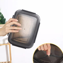 Cargar imagen en el visor de la galería, Fiambrera de acero inoxidable 304 a prueba de fugas, MOD GH4698 contenedor de almacenamiento de alimentos, Bento, cuencos, capacidad para el hogar, contenedor de alimentos, viaje, 4 pz
