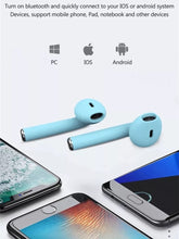 Cargar imagen en el visor de la galería, Auriculares inalámbricos TWS de colores,  i12 cascos con Bluetooth 5,0, caja de carga mate, Mini auriculares inalámbricos  inpods
