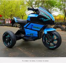 Cargar imagen en el visor de la galería, Motocicleta de tres ruedas eléctrica para niños de 1 a 6 años MOD HT-5188
