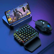 Cargar imagen en el visor de la galería, KID COMPLETO Adaptador de controlador de teclado y ratón para teléfono móvil, convertidor de juego sin retraso, Gamepad para teléfonos Android, juegos de disparo mouse ,teclado incluido MOD MIX3
