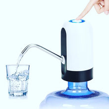 Cargar imagen en el visor de la galería, Dispensador de agua Bomba de agua doméstica, dispensador de agua MOD Aqua 304 de portátil para botellas, con carga USB, eléctrico, con botón, interruptor U
