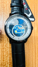 Cargar imagen en el visor de la galería, Reloj correa de cuero NOCHE ESTRELLADA manecillas TUBULAR
