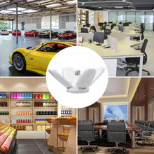 Cargar imagen en el visor de la galería, Lámpara de cadena Nemo LED, ajustable libremente, ángulo plegable, lámpara de ventilador para garajes, sótanos, talleres, luz interior, lámpara interior Mod E27W60T07 - mychinashop.com
