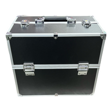 Cargar imagen en el visor de la galería, Estuche de cosméticos profesional 36.5x22x26  portátil de gran capacidad, bolsa de maquillaje de mano, a la moda, almacenamiento multicapa, caja de belleza MOD CX7365
