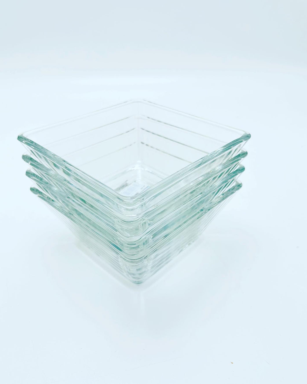 Set 4 pz de bowl cuadrado grande