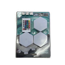Cargar imagen en el visor de la galería, Lámpara cuántica de panal de abeja para el hogar, lámpara de pared creativa Hexagonal, combinación de empalme, luz de dormitorio MOD LED101 - mychinashop.com

