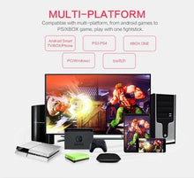 Cargar imagen en el visor de la galería, Control alambrico Retro juego Joystick Turbo controlador luchando Base para ganar PC PS 3 PS4 XBOX-ONE NS interruptor Android TV caja del teléfono de caja - mychinashop.com
