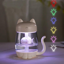 Cargar imagen en el visor de la galería, Difusor humificador aroma terapia modelo en gato - mychinashop.com
