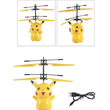Cargar imagen en el visor de la galería, Figuras de acción de Pokémon para niños, juguetes de Pikachu drones con sensor MOD 168
