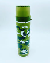 Cargar imagen en el visor de la galería, Termo camuflageado 500 ml color verde militar - mychinashop.com
