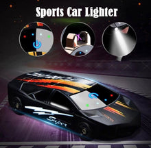 Cargar imagen en el visor de la galería, Encendedor de plasma recargable USB de coche carreras metro de manda único color ORO
