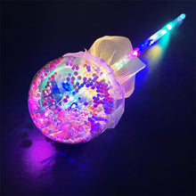 Cargar imagen en el visor de la galería, Paquete de 10 pz Varitas de hada mágica LED para fiesta, varitas de juguete para Rave, BOLA MÁGICA iluminada, palo brillante para cumpleaños, novedad,MOD 2333-9
