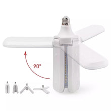 Cargar imagen en el visor de la galería, 50 w foco lámpar Mod TLFB-24 impermeable Super brillante 45W LED luces de garaje plegable ventilador hoja techo lámpara de hogar ángulo ajustable E27 E26 energía Mod LE-SS08401 - mychinashop.com
