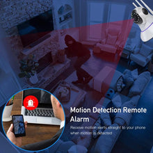 Cargar imagen en el visor de la galería, 360 grados Full HD CCTV Mini cámara inalámbrica WIFI vigilancia de seguridad del hogar Auto Seguimiento de la visión nocturna nube IP Cámara MOD CAM7204
