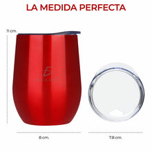 Cargar imagen en el visor de la galería, Vaso Termo De Acero Inoxidable Doble Pared tapa  MOD JBD-2001A
