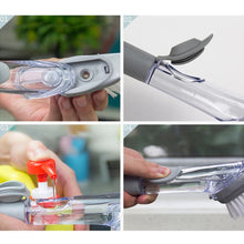 Cargar imagen en el visor de la galería, Cepillo de limpieza de cocina multifunción, mango largo de plástico, práctico, 2 en 1, cepillo utensilios de cocina MOD GH4541
