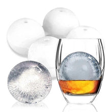 Cargar imagen en el visor de la galería, Moldes de bola de hielo de 4 piezas y 5cm, herramienta para hacer helados de cocina, para Bar, fiesta, cóctel, esfera redonda, gran oferta MOD 80443
