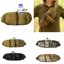 Cargar imagen en el visor de la galería, Canguro Riñonera de nailon resistente, Cangurera para exteriores, Camping, senderismo, cinturón de senderismo MOD 1010
