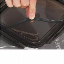 Cargar imagen en el visor de la galería, Caja de alimentos de acero inoxidable 304, contenedor de almacenamiento de alimentos portátil de gran capacidad a prueba de fugas, para viaje y acampada 2 pz MOD GH4697
