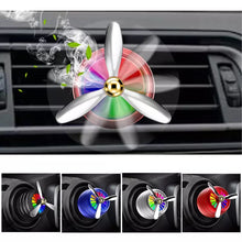 Cargar imagen en el visor de la galería, Ambientador de aire para coche, miniaccesorio de aleación para aromaterapia, aromaterapia, fragancia, salida de ventilación, luz LED ELISE MOTOR LB-19112
