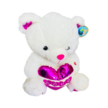 Cargar imagen en el visor de la galería, Oso de peluche san Valentín 45 cm
