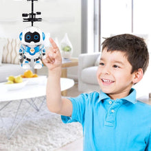 Cargar imagen en el visor de la galería, Robot Mini Robot volador de inducción infrarroja, juguete de helicóptero con luz LED RC Mod 502 - mychinashop.com
