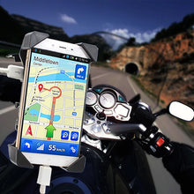 Cargar imagen en el visor de la galería, Soporte de montaje en espejo para manillar de motocicleta, con cargador USB, 1 ud. MOD CD-3082
